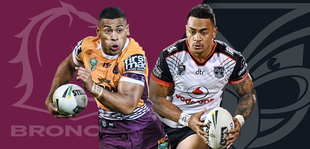 Broncos v Warriors: Roberts, Pangai jr out; Warriors no changes