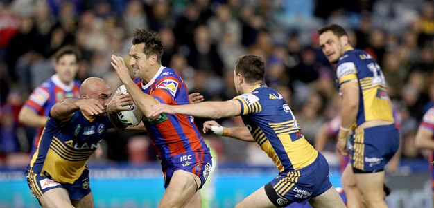 Returning Pearce guides Knights to narrow win over Eels