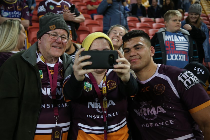 Broncos young gun David Fifita.