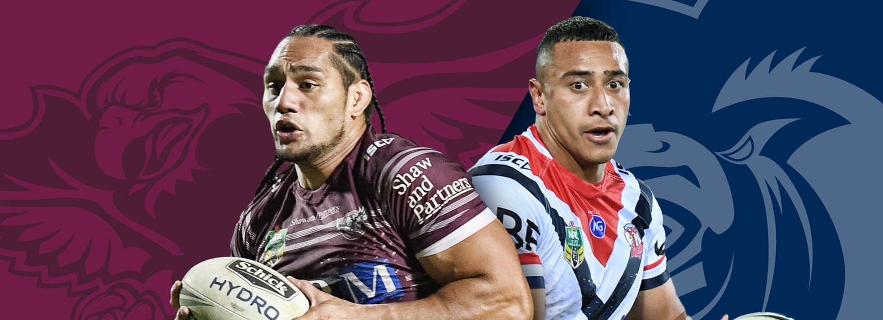 Sea Eagles v Roosters: Lane to bench, Matterson in for Liu