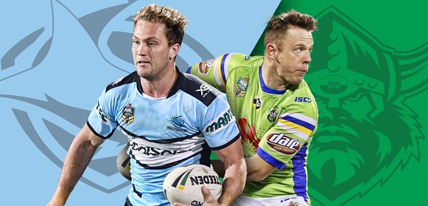 Sharks v Raiders: Blake Austin into halfback for injured Sezer