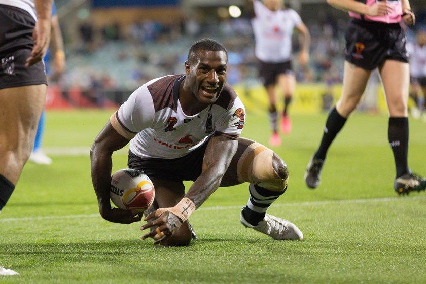 Fijian winger Suliasi Vunivalu. 