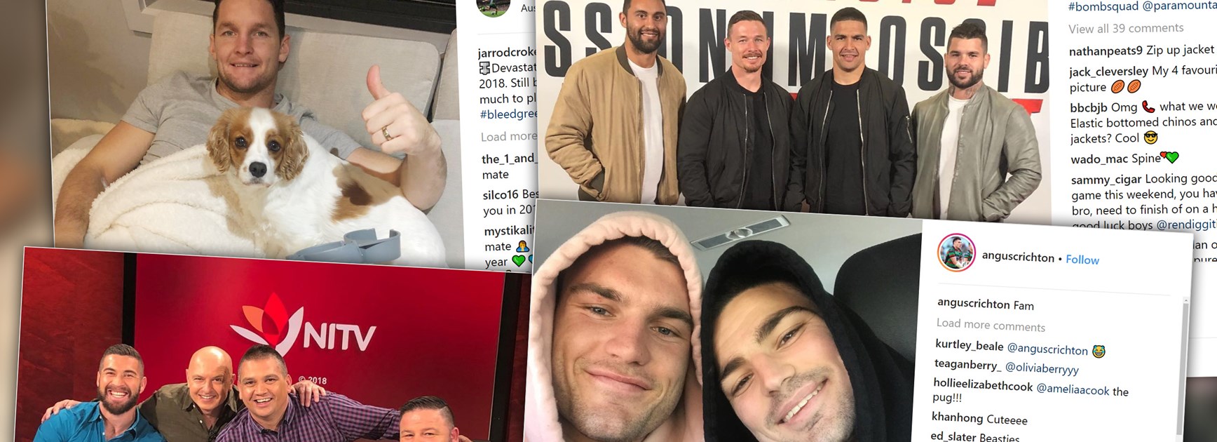 NRL Social: Puppy love, K-Dot and a great Headspace