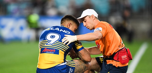 Pritchard injury compounds Eels' second-half collapse