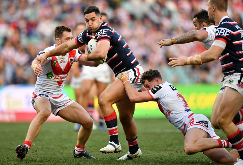 Roosters back-rower Ryan Matterson.