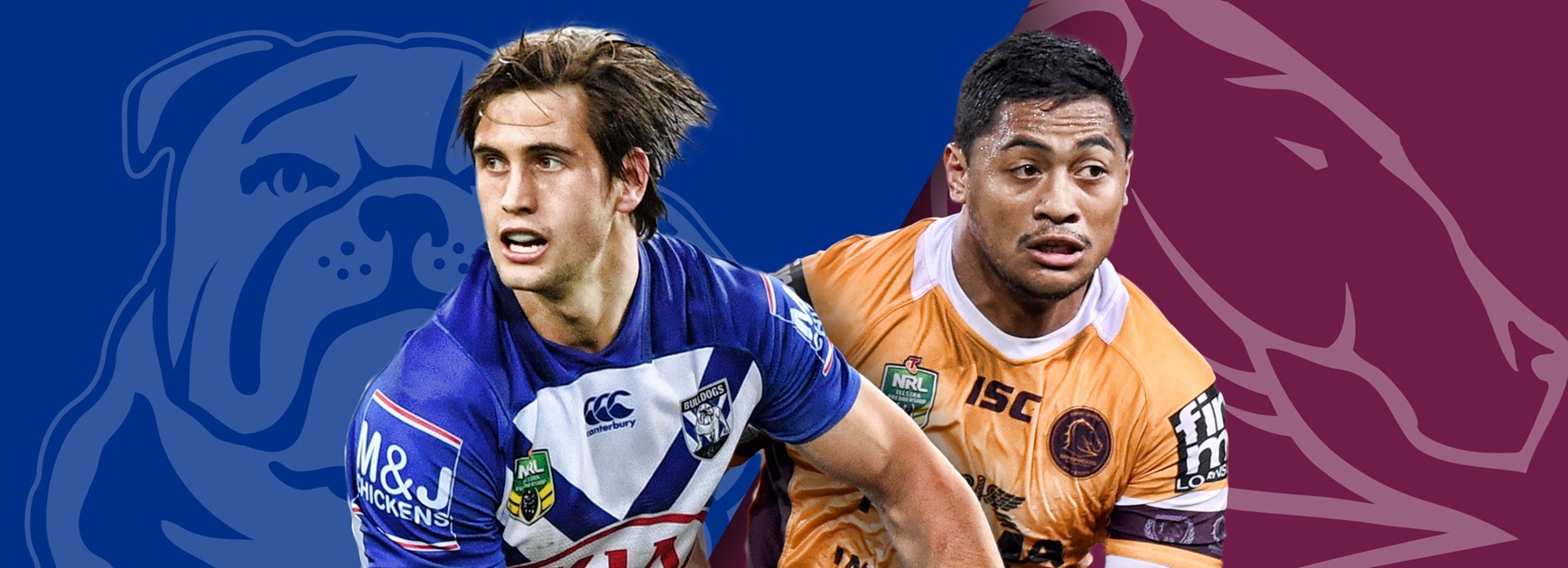 Bulldogs v Broncos: Marshall-King out; Brisbane unchanged