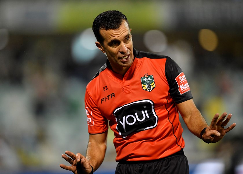Referee Matt Cecchin is on the verge of his 300th game.
