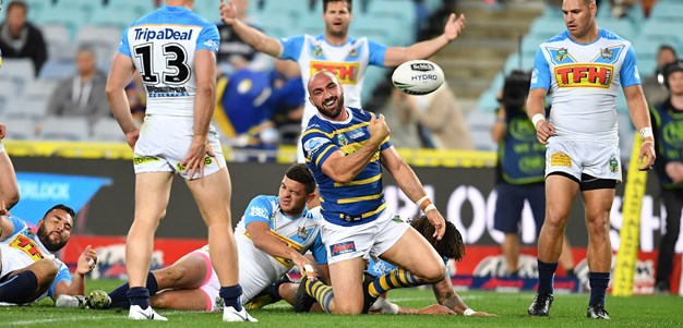 Hayne fires as first-half blitz guides Eels past Titans