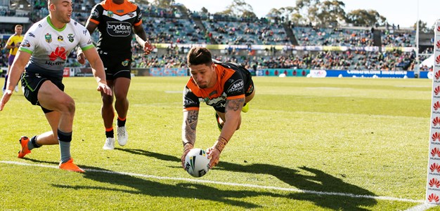 Tigers in sniffing distance of top eight after edging out Raiders