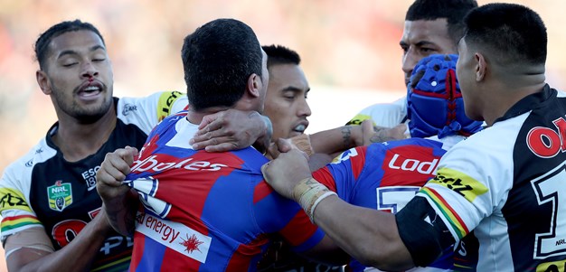 Five accept fines following Panthers-Knights brawl