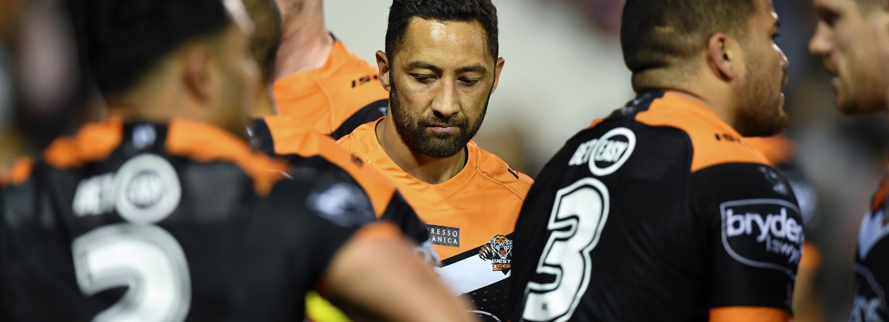 Wests Tigers five-eighth Benji Marshall.