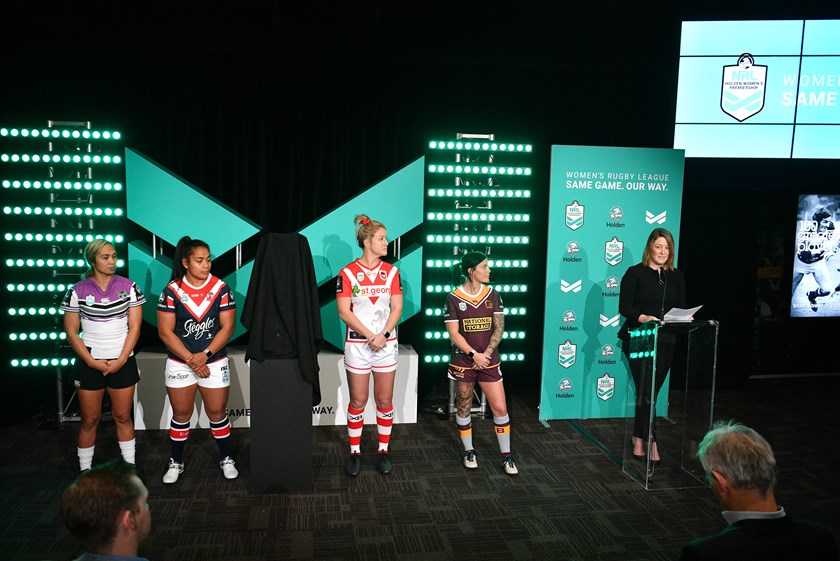 The NRL Women's Premiership launch.
