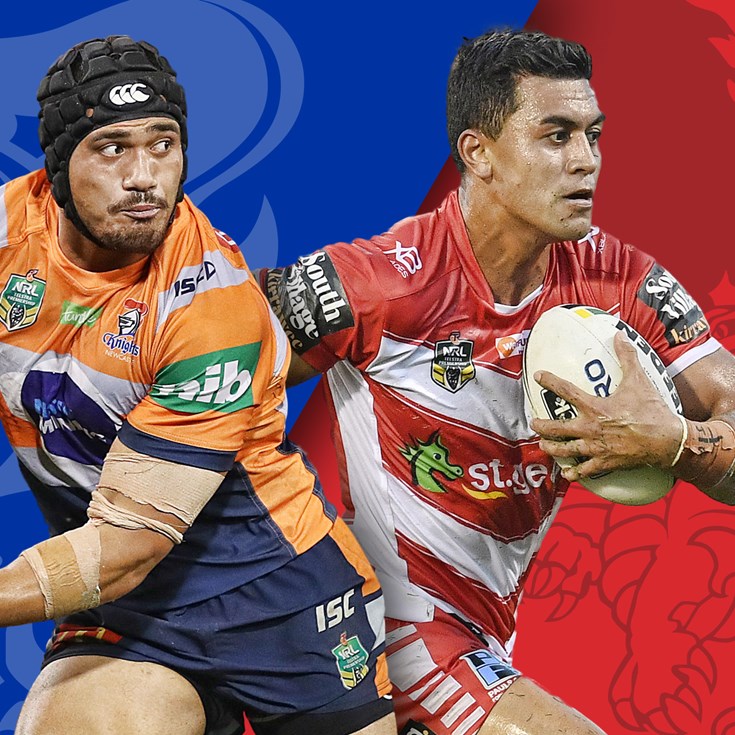 Knights v Dragons: Cogger, Buhrer step up; Dufty to start
