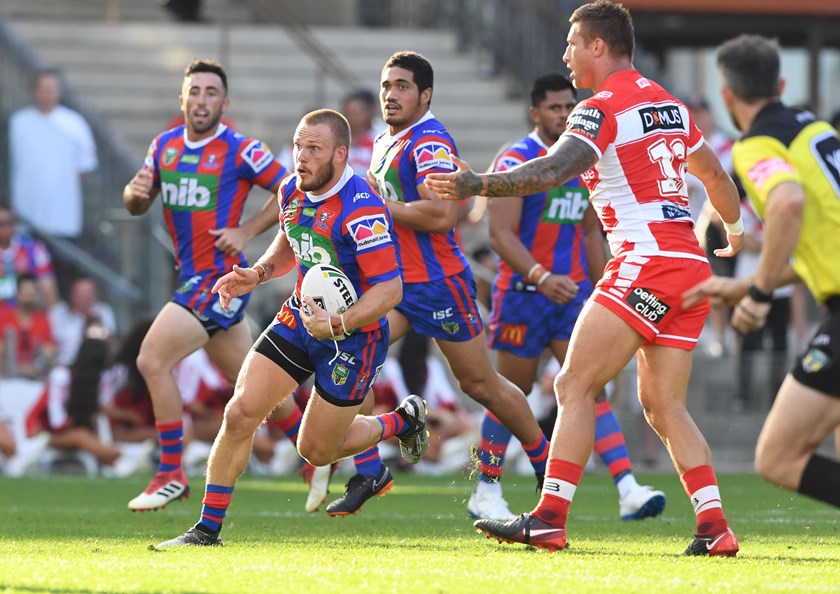 Knights winger Nathan Ross.
