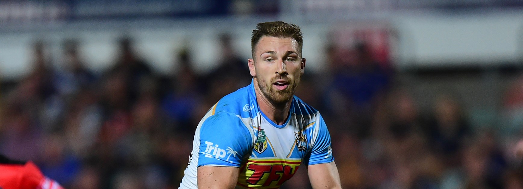 Titans five-eighth Bryce Cartwright.