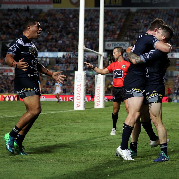 Cowboys cruise to victory against Titans