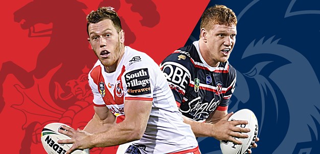 Dragons v Roosters: Anzac Day blockbuster
