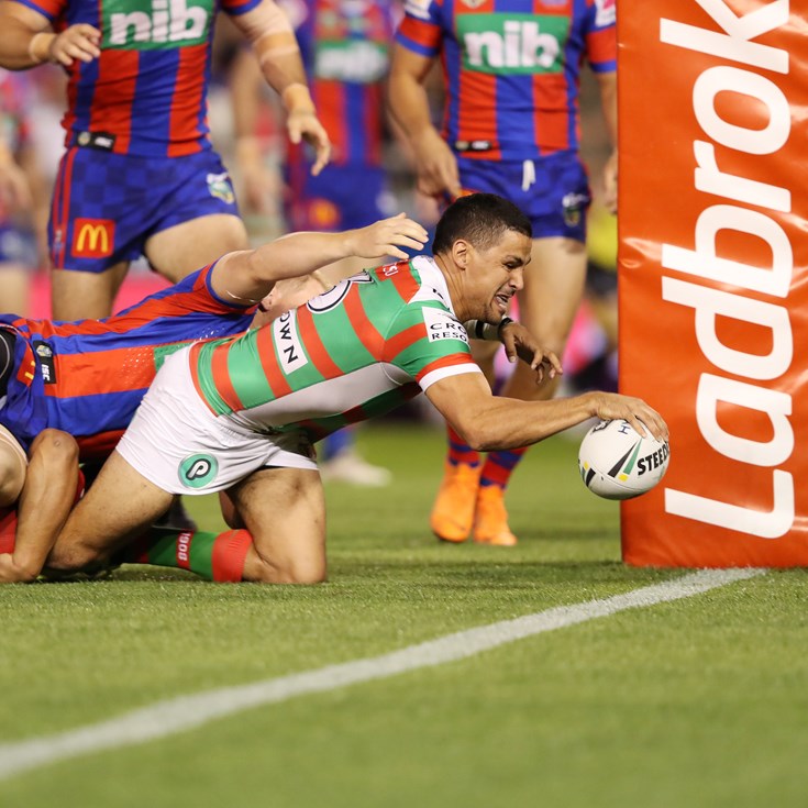 Rabbitohs hand Knights first home defeat