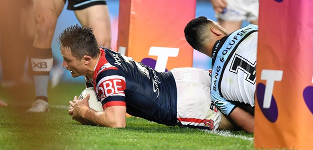 Cronk and Tedesco come up trumps as Roosters roll Sharks