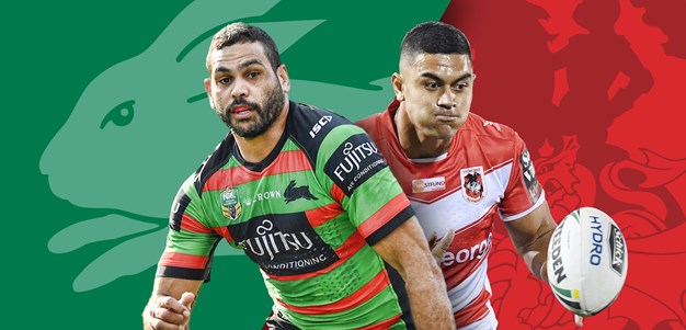 Rabbitohs v Dragons: De Belin on track, Souths duo cleared