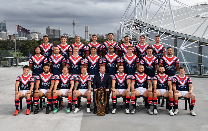 The Sydney Roosters' NRL grand final squad.