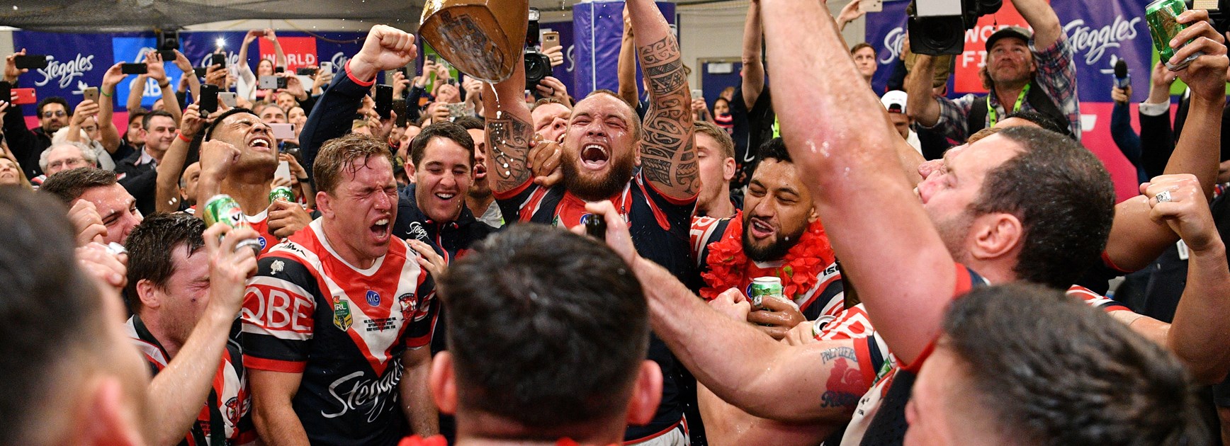 2018 premiers the Sydney Roosters.