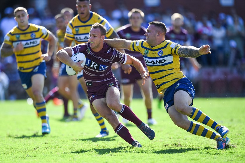 Daly Cherry-Evans in action against the Eels.