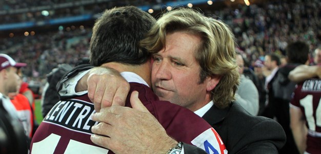 Hasler puts his hand up to coach Manly again