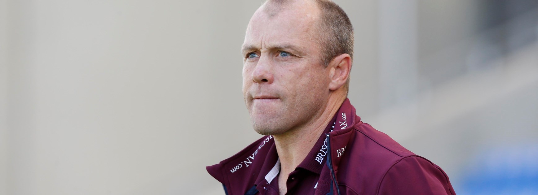 Geoff Toovey coaching Manly in 2014.