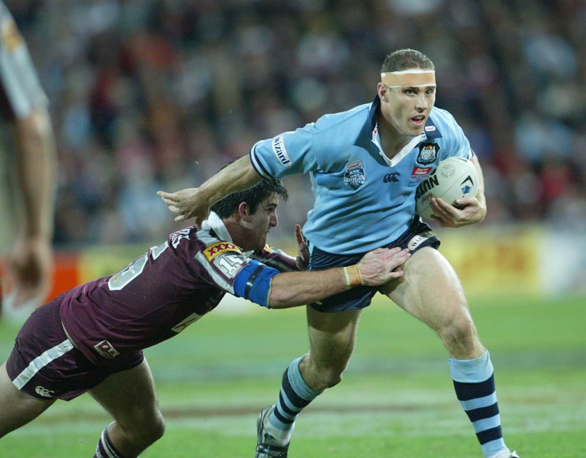 Michael De Vere playing for NSW in 2003.