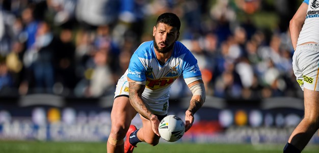 Peats springs to the defence of teammate Jarrod Wallace