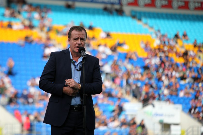 Departing Titans CEO Graham Annesley.