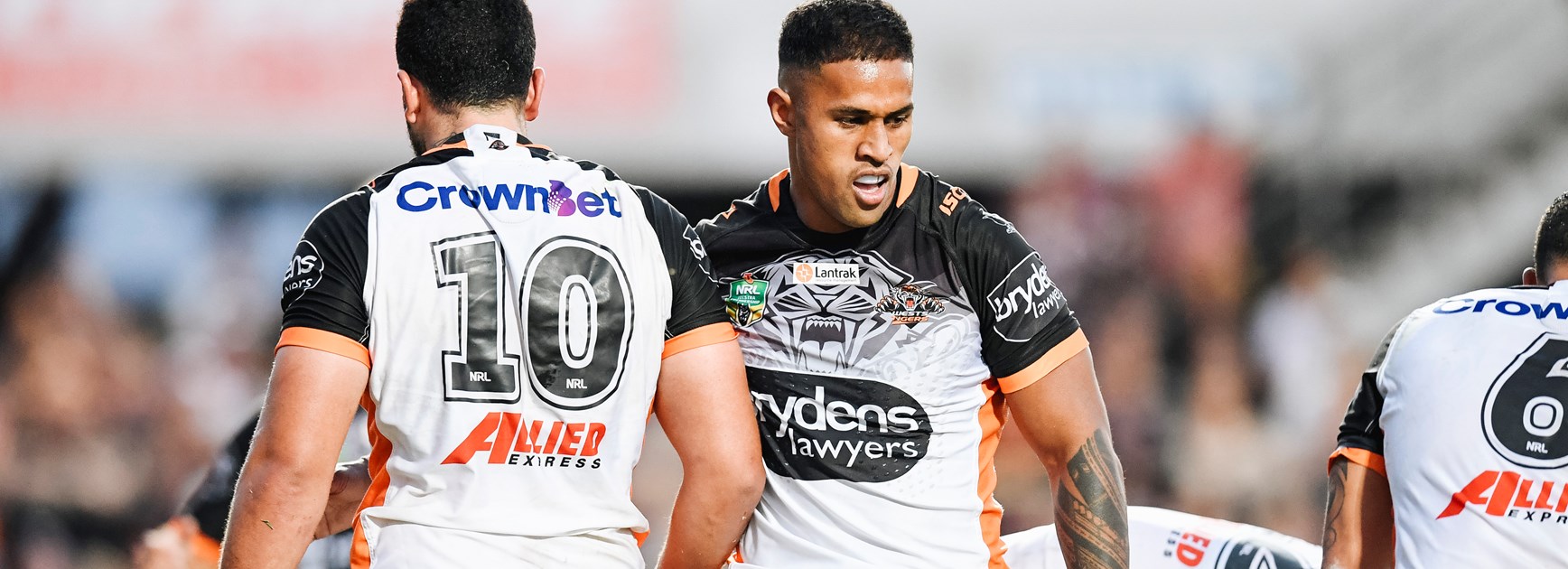 Wests Tigers second-rower Michael Chee Kam. 