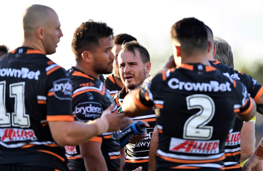Josh Reynolds and the Wests Tigers.