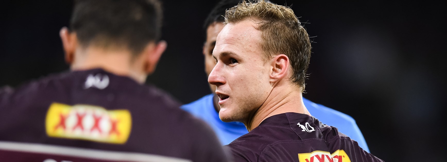 Maroons captain Daly Cherry-Evans.