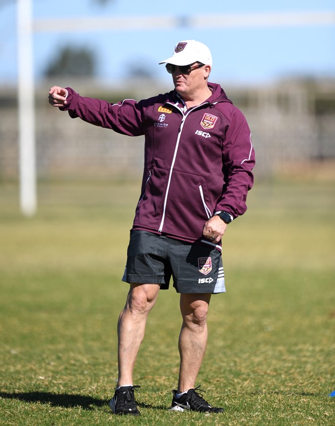 Maroons coach Kevin Walters.