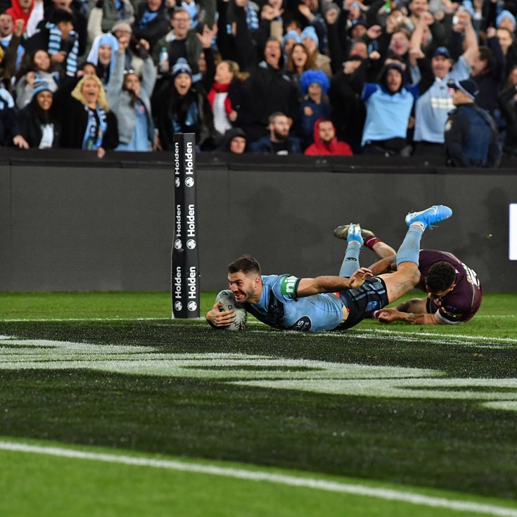 Tedesco scores last-gasp try for NSW to win Origin series over Maroons