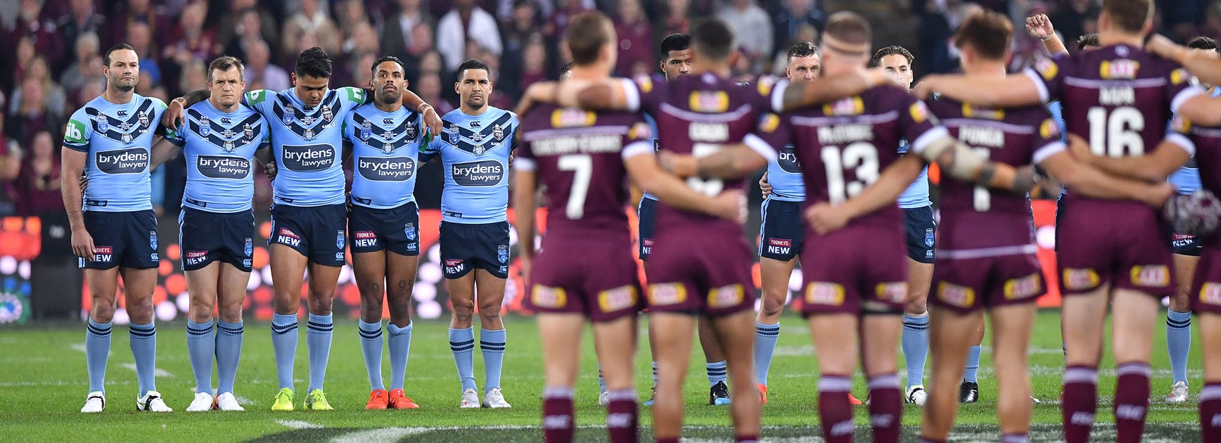 The State of Origin I teams.