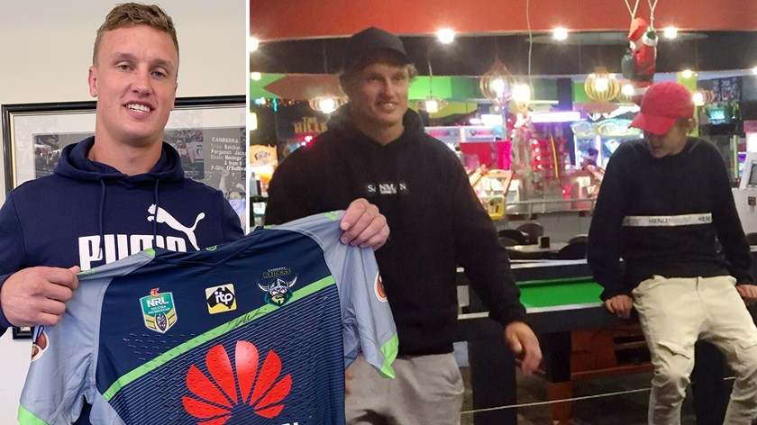 Jack Wighton has raised money for his friend who is battling cancer and also devoted time to helping troubled youth.