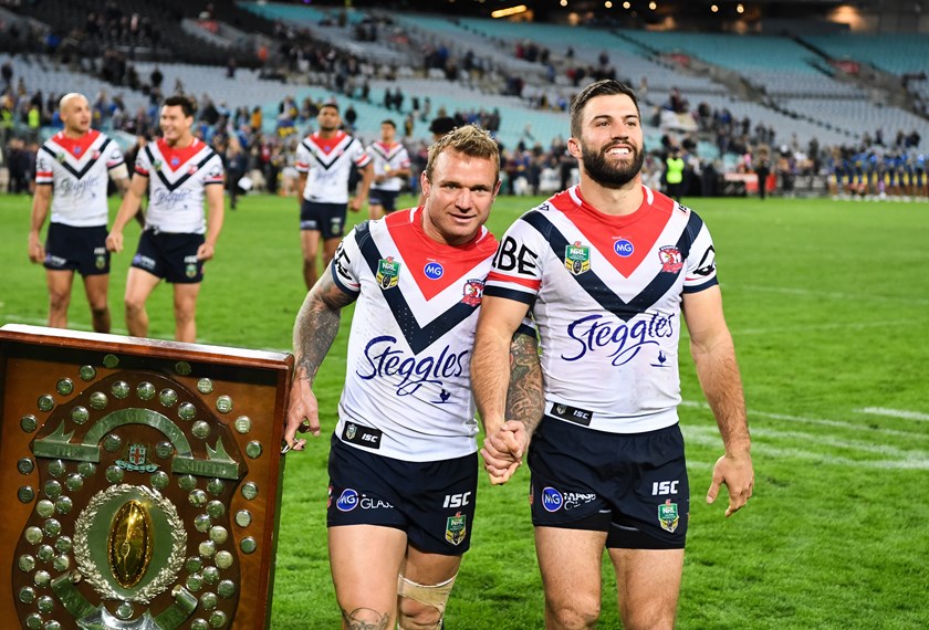 Key Roosters duo Jake Friend and James Tedesco.