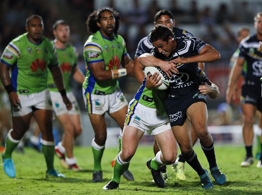 Te Maire Martin in action for the Cowboys in 2019.