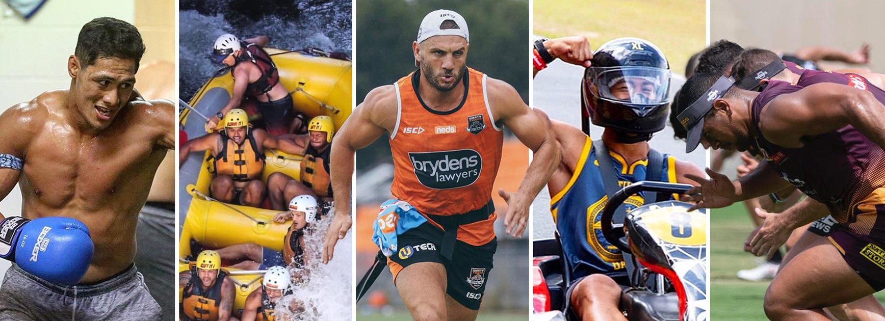NRL Social: Training, photo shoots and down-time