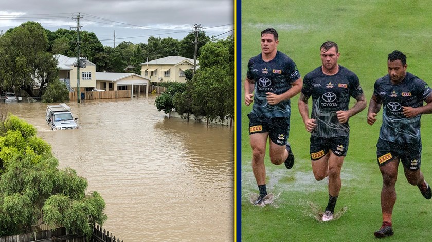 Townsville has been devastated by floods in the past week.