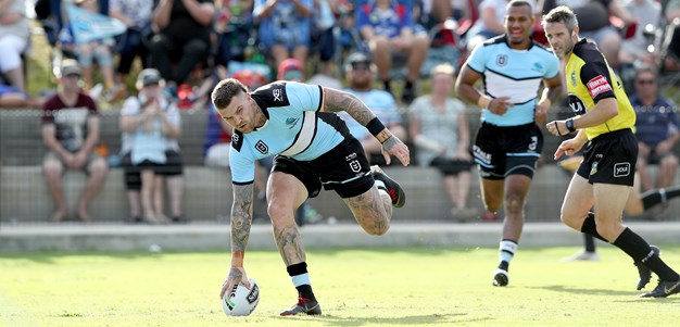 Sharks look sharp in big trial win over Knights