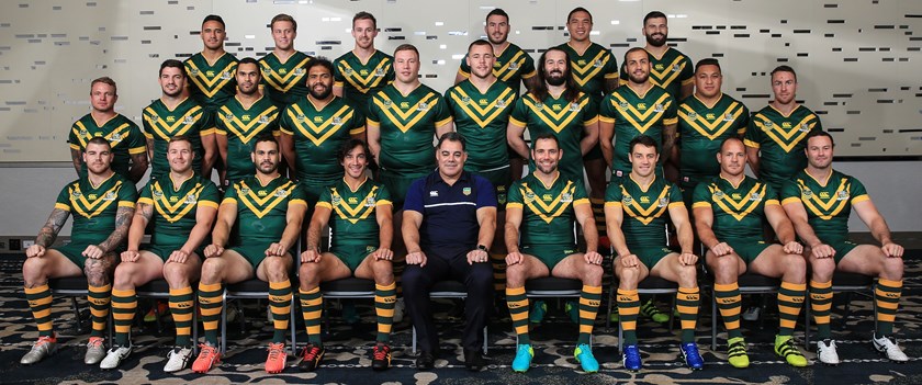 The 2016 Kangaroos squad.