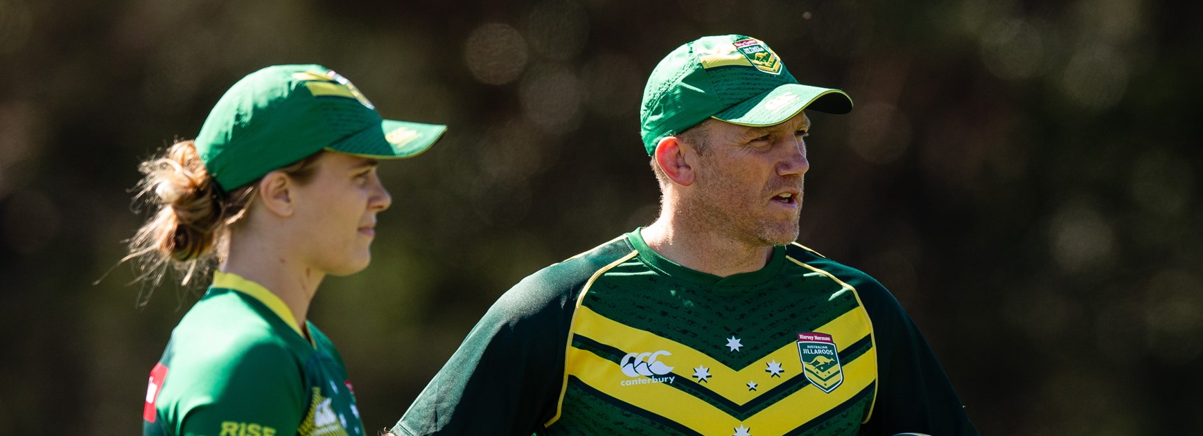 Jillaroos coach Brad Donald.