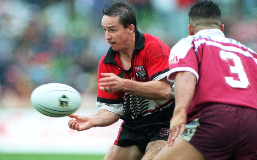 Jason Taylor playing for North Sydney.
