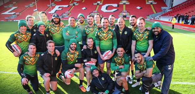 Kangaroos and Jillaroos set to play at iconic English stadiums