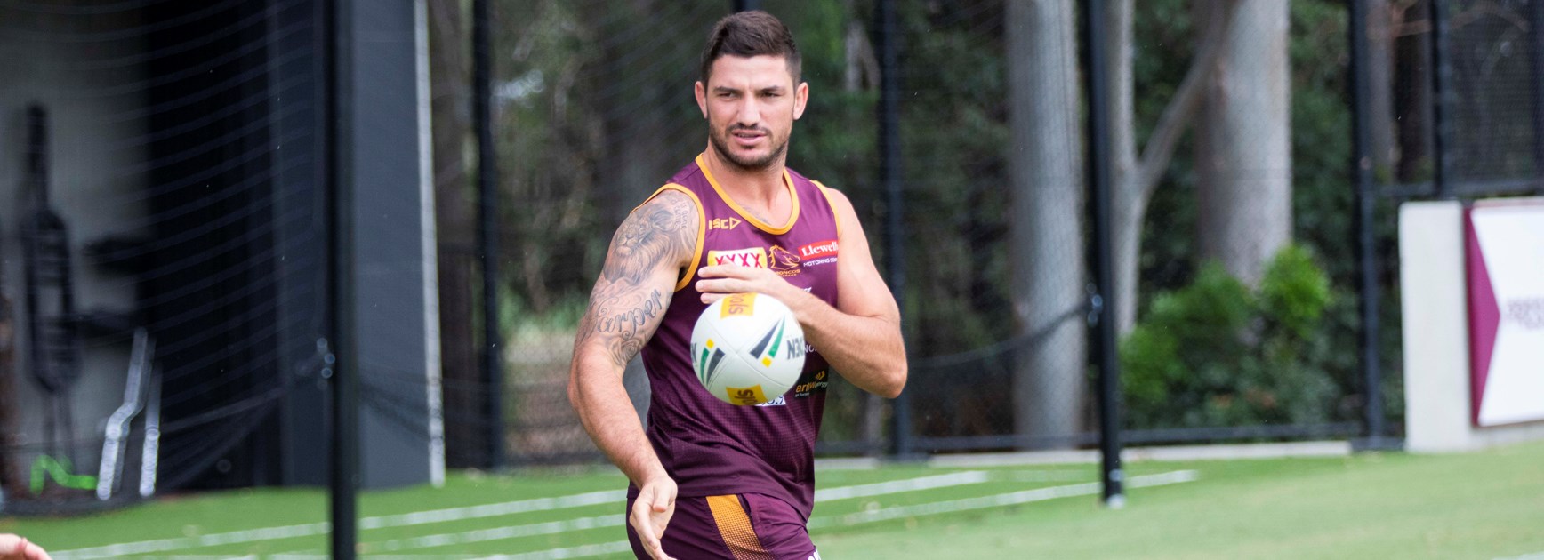Brisbane forward Matt Gillett.
