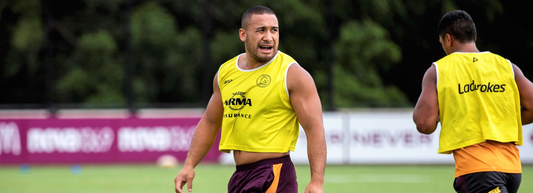 Redcliffe Dolphins forward Jamil Hopoate is trialling and training with the Broncos.